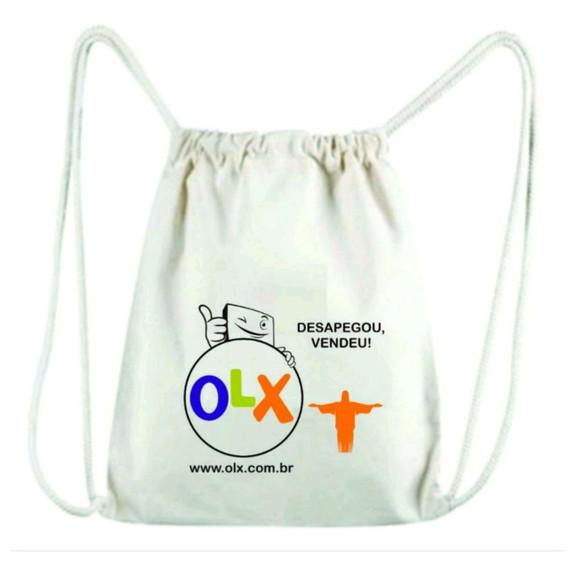 Mochila 35x40 em Algodão Cru sem Impressão