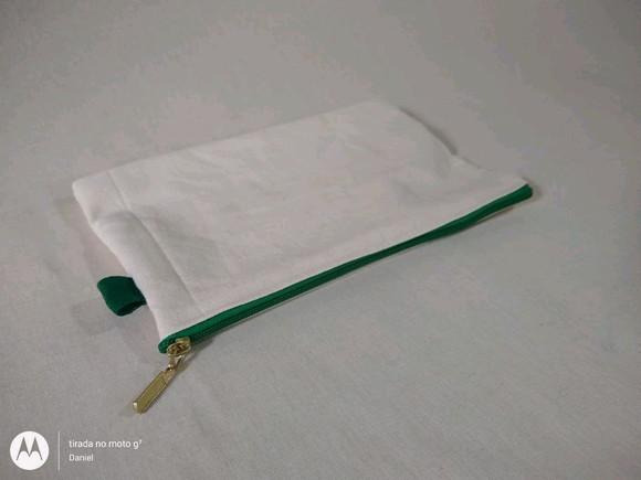 Nécessaire 20x25cm em Algodão Cru sem Impressão