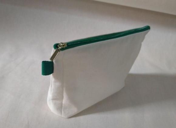 Nécessaire com Fundo 17x23cm em Algodão Cru sem Impressão