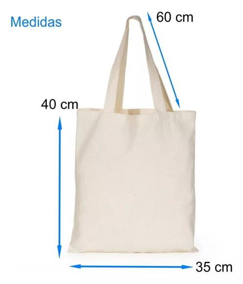 Sacola 35x40 em Algodão Cru sem Impressão
