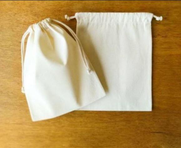 Saquinho 20x30cm em Algodão Cru sem Impressão