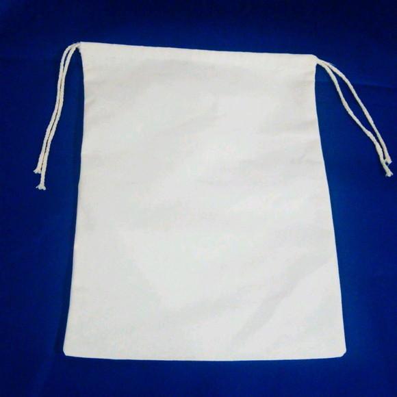 Saquinho 25x35cm em Algodão Cru sem Impressão