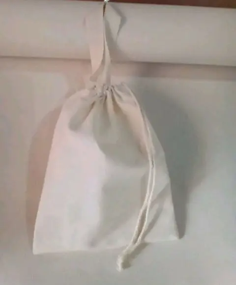 Saco Alça 20x30cm em Algodão Cru