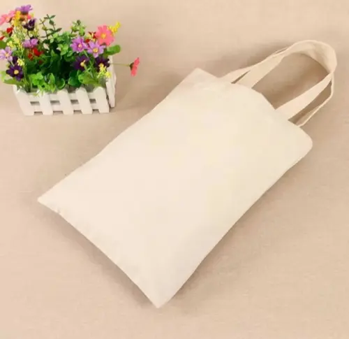 Sacola 20x35 cm em Algodão Cru sem Impressão