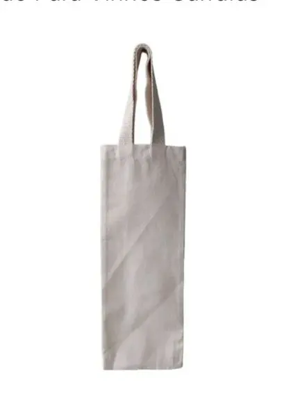 Sacola 25x50cm Algodão Cru sem Impressão