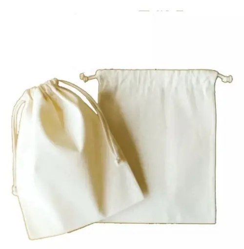 T-13 Fino Saco 30x40cm Algodão Cru