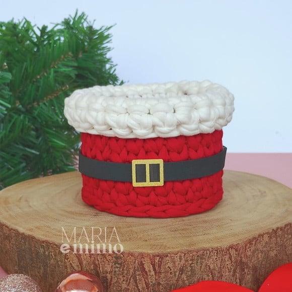 Cesto de Natal, Cachepô Natalino