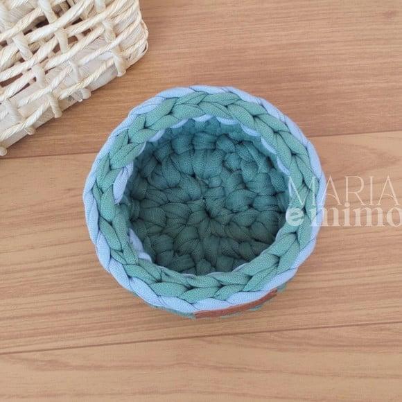 Cesto Decorativo Artesanal, Mini Cachepô