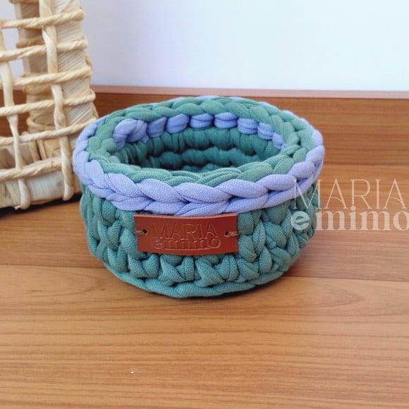 Cesto Decorativo Artesanal, Mini Cachepô