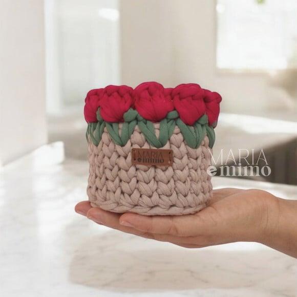 Cesto Decorativo, Cachepô para Planta
