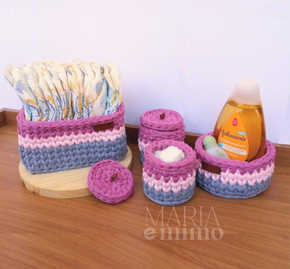 Kit Higiêne Quarto de Bebê