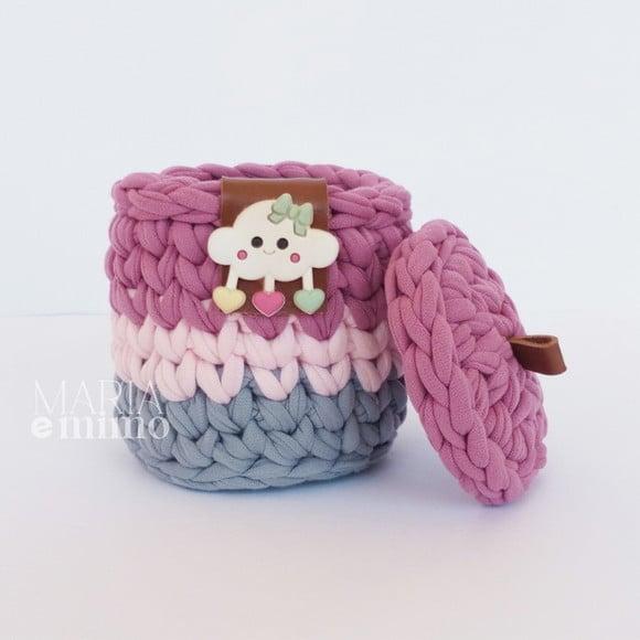 Kit Higiene Bebê, Porta Algodão