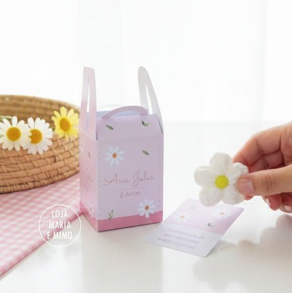 Lembrancinha de Aniversário - Chaveiro Flor Margarida