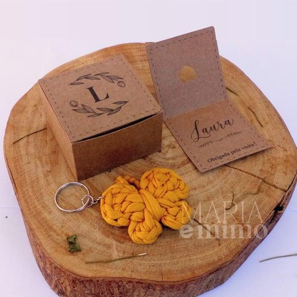 Lembrancinha de Aniversário Infantil - Chaveiro Borboleta