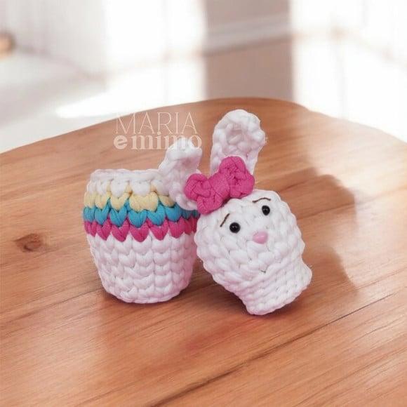 Lembrancinha de Páscoa, Decoração de Páscoa Coelho Artesanal