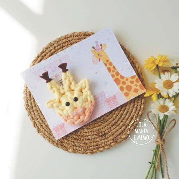 Lembrancinha Girafa Chaveiro, Lembrancinha Personalizada