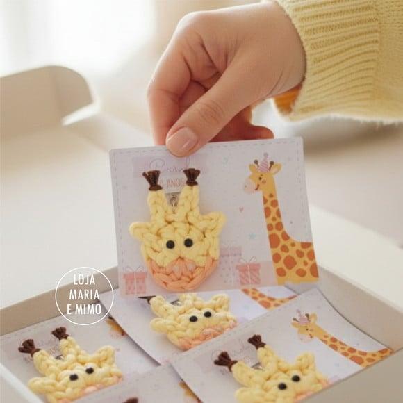 Lembrancinha Girafa Chaveiro, Lembrancinha Personalizada