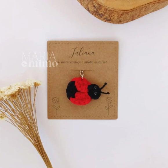 Lembrancinha Joaninha, Chaveiro Joaninha Personalizada