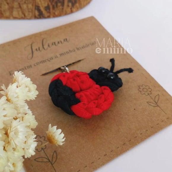 Lembrancinha Joaninha, Chaveiro Joaninha Personalizada