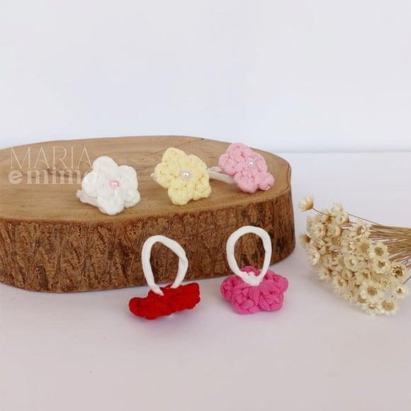 Lembrancinha Outubro Rosa, Amarrador Elástico de Cabelo