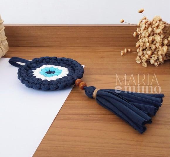 Mandala Olho Grego, Decoração Olho Grego