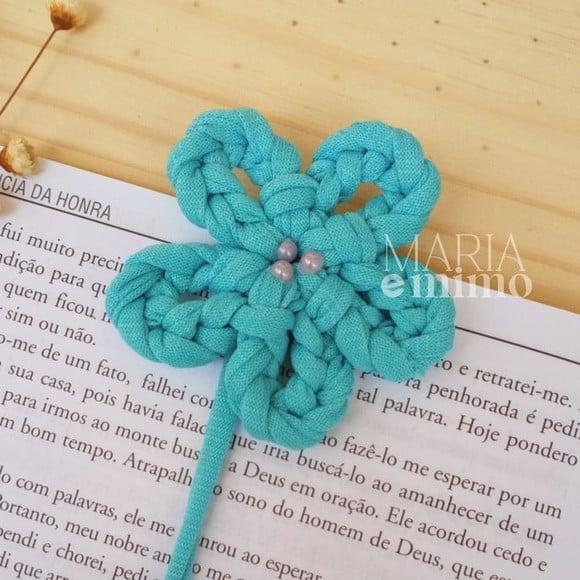 Marca Página Flor, Lembrancinha Flor