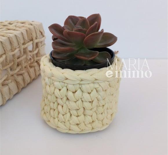 Vaso para Suculenta, Cachepô Artesanal