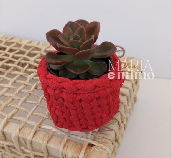 Vaso para Suculenta, Cachepô Artesanal