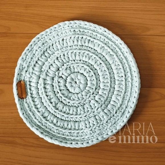 Sousplat de Crochê, Jogo Americano, Decoração de Mesa