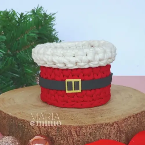 Cesto de Natal, Cachepô Natalino