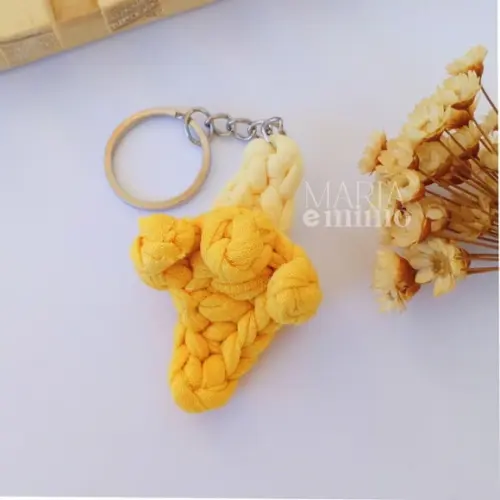 Chaveiro Fruta Banana, Lembrancinha Artesanal