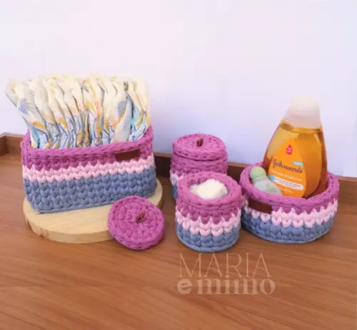 Kit Higiêne Quarto de Bebê