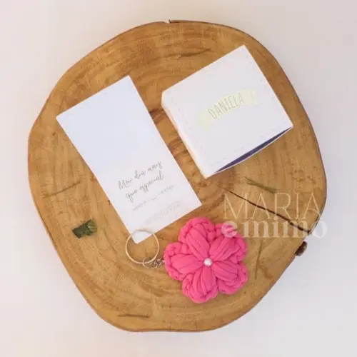 Lembrancinha Aniversario Flor, Chaveiro Flor Artesanal