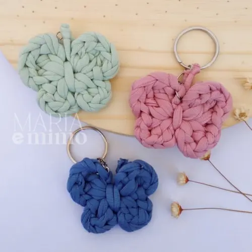 Lembrancinha de Aniversário Infantil - Chaveiro Borboleta