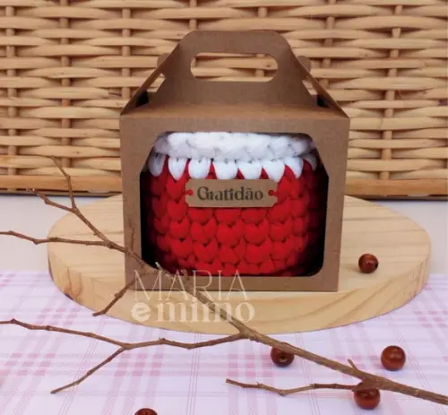 Lembrancinha de Natal, Cestinho Natalino