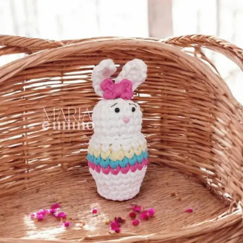 Lembrancinha de Páscoa, Decoração de Páscoa Coelho Artesanal