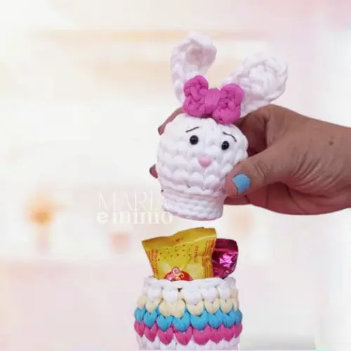 Lembrancinha de Páscoa, Decoração de Páscoa Coelho Artesanal