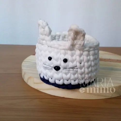 Lembrancinha de Páscoa, Cesto de Pascoa Coelho