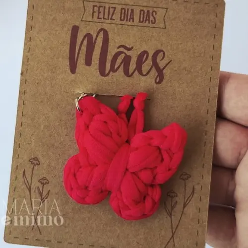 Lembrancinha Dia das Mães - Presente para Mães Borboleta