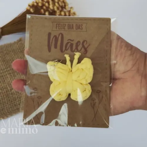 Lembrancinha Dia das Mães - Presente para Mães Borboleta