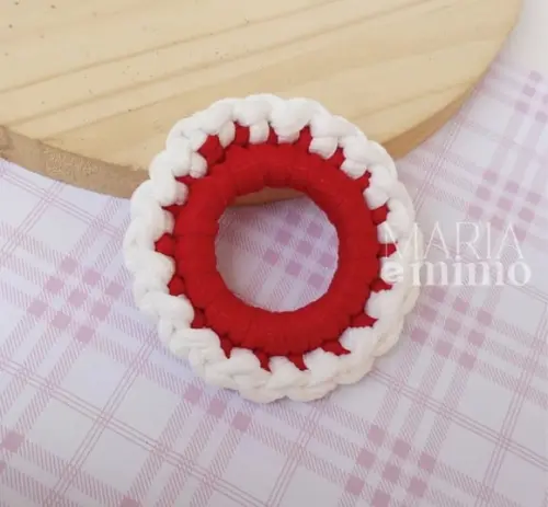 Porta Guardanapo de Crochê
