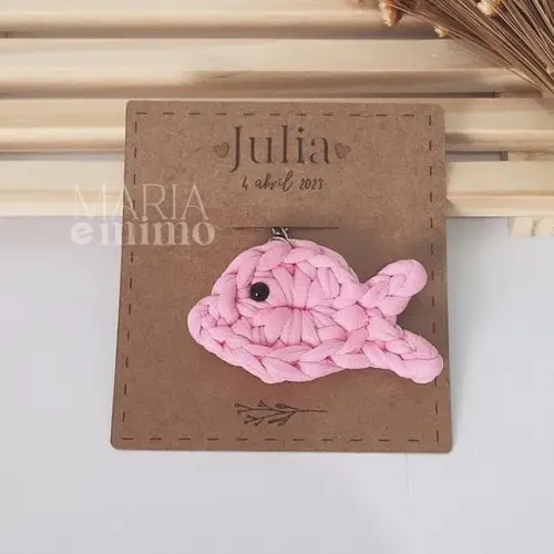 Presente Chaveiro Peixe, Lembrancinha Peixinha Artesanal