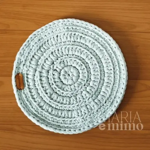 Sousplat de Crochê, Jogo Americano, Decoração de Mesa