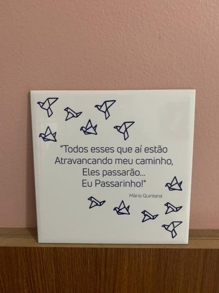 Azulejo Eu Passarinho