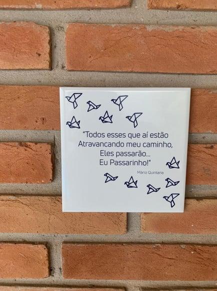 Azulejo Eu Passarinho