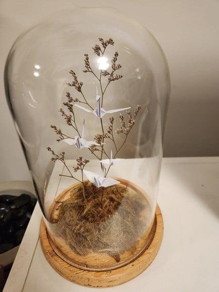 Cúpula Floral com Tsurus