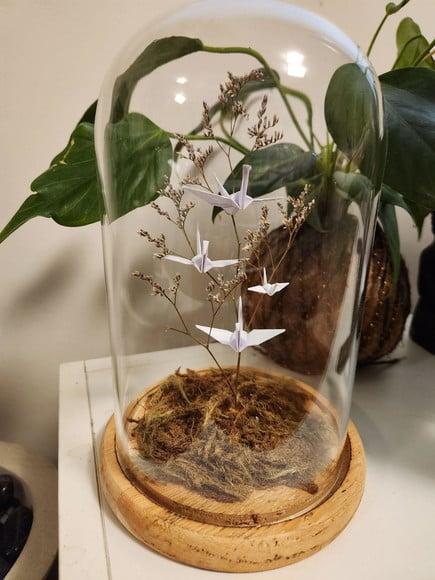 Cúpula Floral com Tsurus