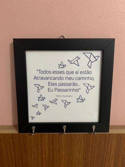 Porta Chaves Eu Passarinho