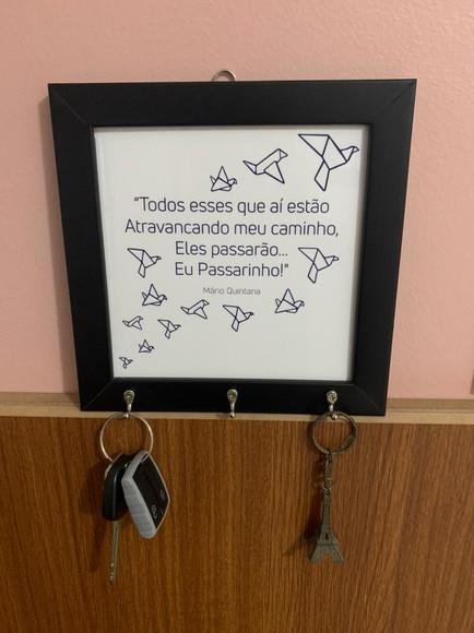 Porta Chaves Eu Passarinho