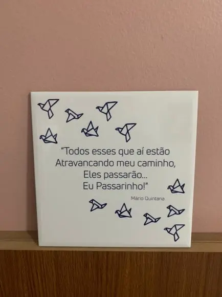 Azulejo Eu Passarinho